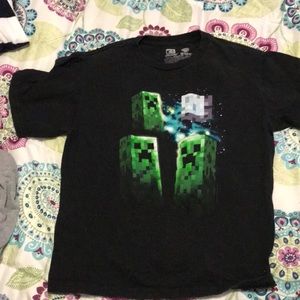 Boys minecraft shirt